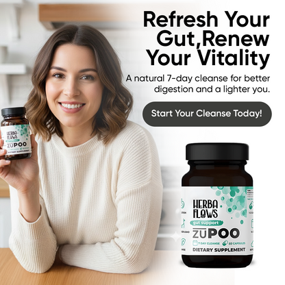 HerbaFlows Gut Support ZUPOO